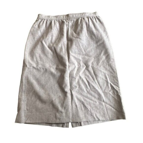 Vintage 1970's Miss Pendleton Pencil Skirt Women's 16 Pockets Front Slit Purple - Picture 2 of 8